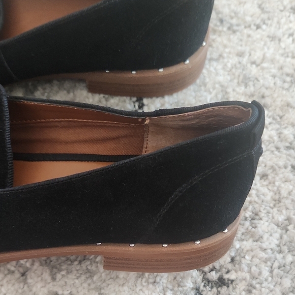 Franco Sarto Jeena Classic Black Suede Loafers, Size 9 - Picture 8 of 9